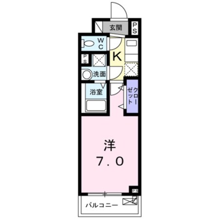 カステロ板橋本町の物件間取画像